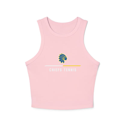 Trendy Women's Sports Tank Top with Chiefs Tennis Design, Workout Shirt, Summer Top, Athletic Wear, Sports Apparel
