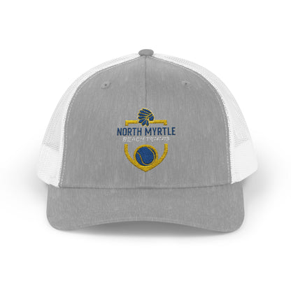 North Myrtle Beach Tennis Snapback Trucker Cap | Sports Mesh Hat for Players & Fans