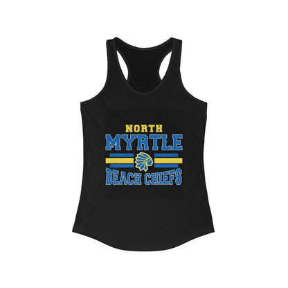 North Myrtle Beach Chiefs Women’s Racerback Tank Top – Lightweight Athletic Fan Apparel
