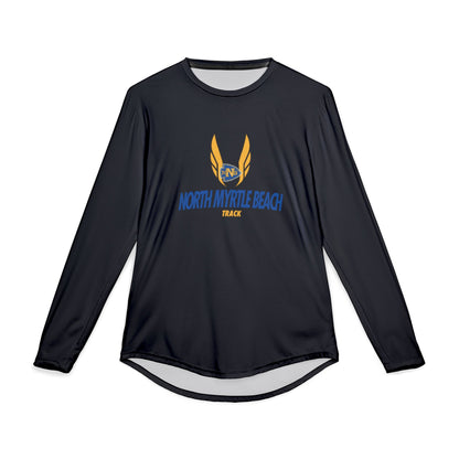 North Myrtle Beach Track Men’s UV Protection Long Sleeve Shirt – Athletic AOP Performance Sun Shirt