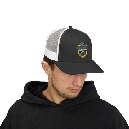 North Myrtle Beach Tennis Snapback Trucker Cap | Sports Mesh Hat for Players & Fans