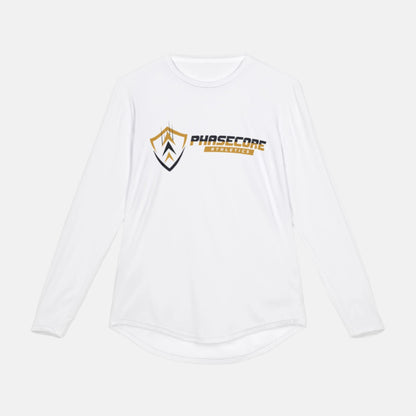 Phasecore Athletics Men’s UV Protection Long Sleeve Shirt – Sun Protection, Breathable Sportswear, Outdoor Performance Tee