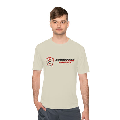 Phasecore Athletics Unisex Moisture Wicking Performance T-Shirt – Lightweight Breathable Activewear Tee for Sports, Gym & Running