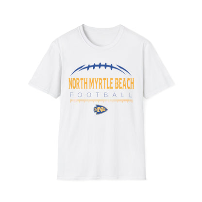 North Myrtle Beach Football T-Shirt, Sports Apparel, Unisex Tee, Game Day Outfit, Gift for Fans, Summer Wear
