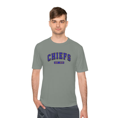 Unisex Chiefs Graphic Moisture Wicking T-Shirt | Athletic Performance Tee for Sports & Casual Wear